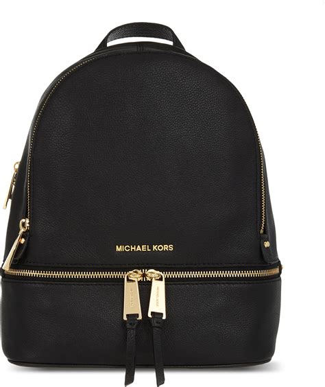 michael kors black fur backpack|Michael Kors small backpacks.